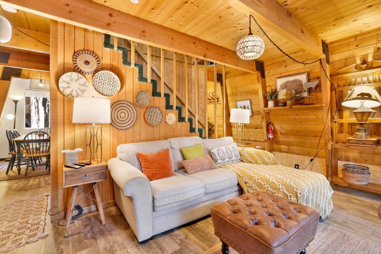 Bear Mountain Cabin- Adorable Moonridge A-Frame Биг Бэар Лейк Экстерьер фото